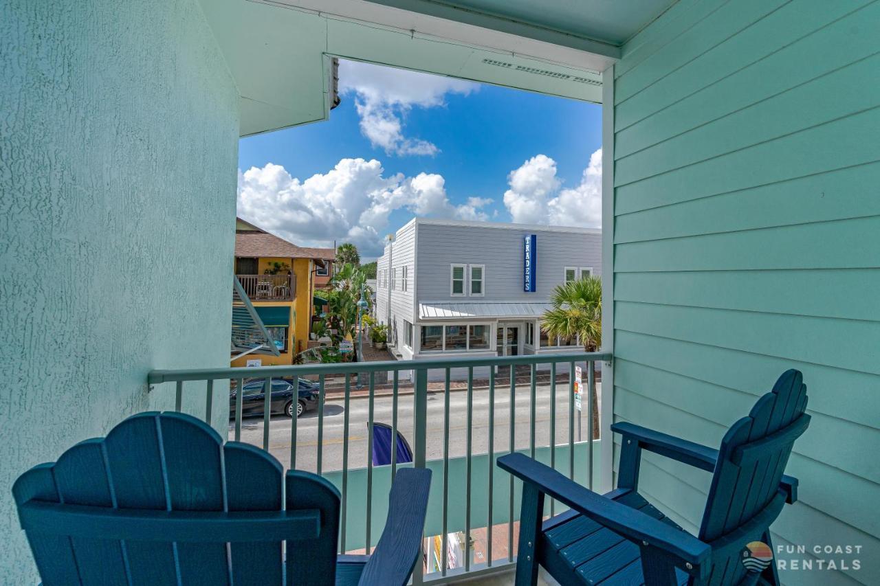 On Flagler Avenue! Dog Friendly With Balcony And Parking Walk To The Beach! New Smyrna Beach Dış mekan fotoğraf